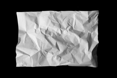White creased paper background textureの写真素材