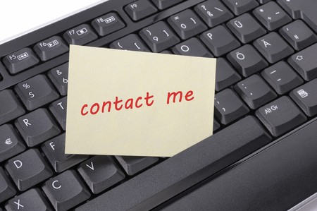 contactの写真素材