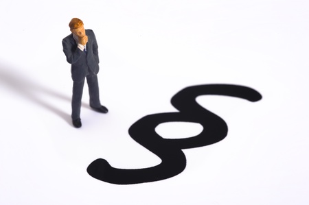 advocate and paragraph sign of lawの写真素材