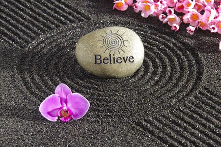 Japan zen gardenの写真素材