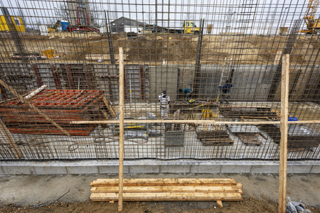 foundation of a new build house