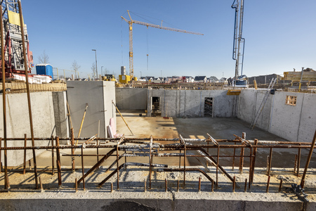 construction site of new house