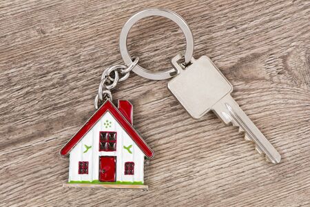 house key for your new residential homeの写真素材