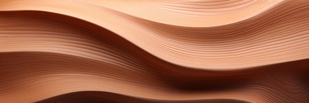 Wood artwork background â abstract wood texture with wave design forming a stylish harmonic backgroundの素材
