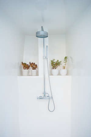 Indoor showerの写真素材