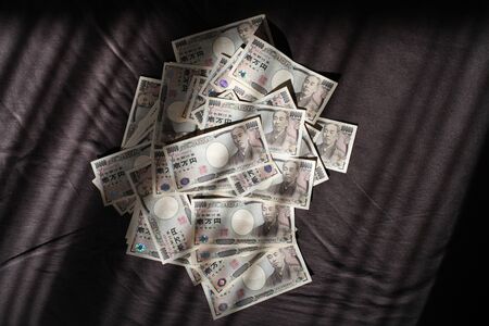 Japanese yen moneyの写真素材