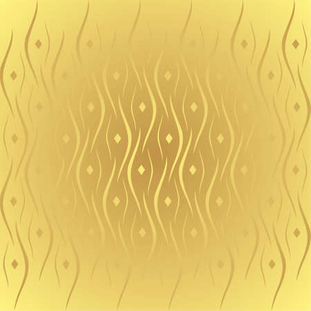 Vector gold abstract geometric banner with circle gradientのイラスト素材