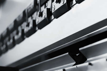 Sheet metalworking cnc bending press brake machineの写真素材