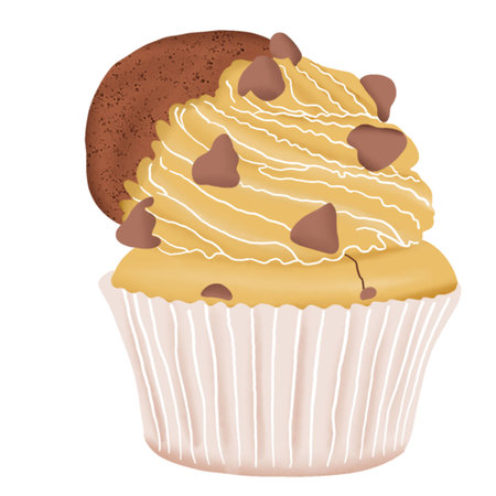 mocca cupcakeの写真素材