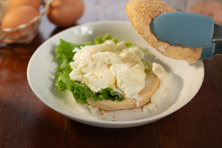 A light, delicious meal packed with high-quality protein. It's low in calories and fat, making it the perfect choice for a healthy and satisfying boostの写真素材