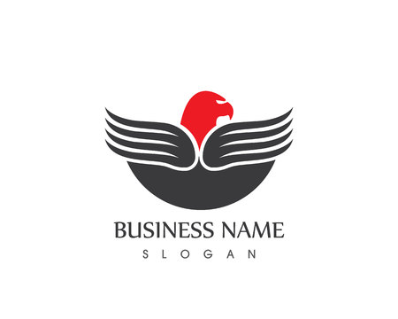 Eagle wing sign.のイラスト素材