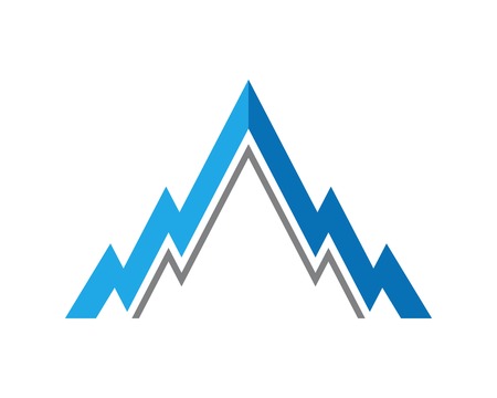 Mountain Logo Business Template Vectorのイラスト素材