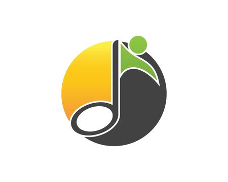 Music note Icon Vectorのイラスト素材