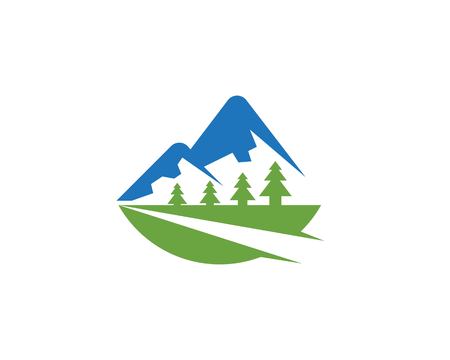 Mountain Logo Business Template Vectorのイラスト素材