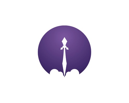 Rocket faster icon logo vector templateのイラスト素材