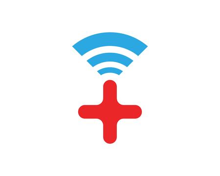 Medical icon logo vector templateのイラスト素材