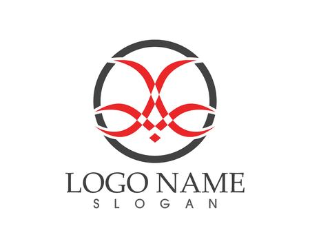 A letter abstrack business logoのイラスト素材