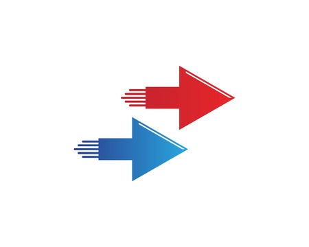 Business arrows logo vector templateのイラスト素材