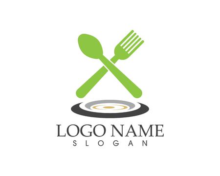 Restaurant icon logo design vector templateのイラスト素材
