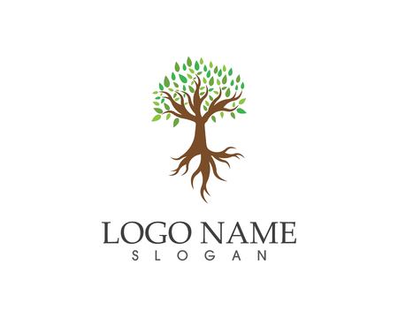 Tree icon concept of a stylized treeのイラスト素材