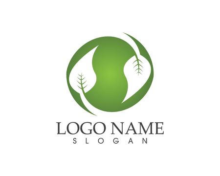 Nature leaf icon signのイラスト素材