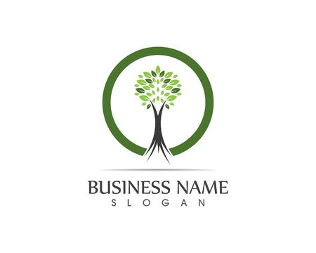 Tree icon concept of a stylizedのイラスト素材