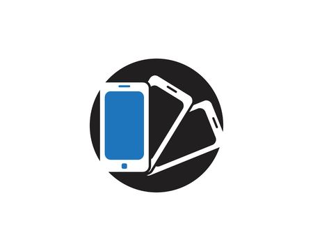 Smart phone logo templateのイラスト素材