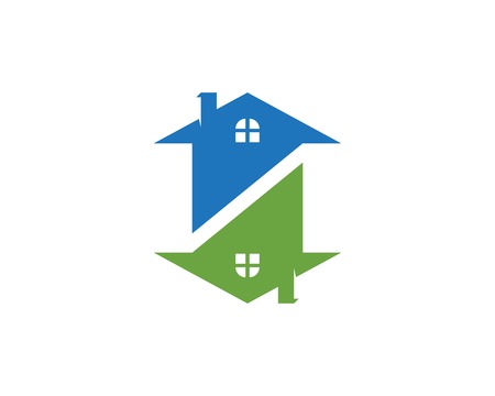 Buiding home logo templateのイラスト素材