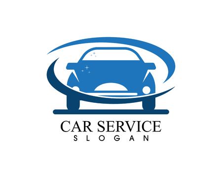 Auto car service logo vector templateのイラスト素材
