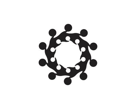 Business circle technology logoのイラスト素材