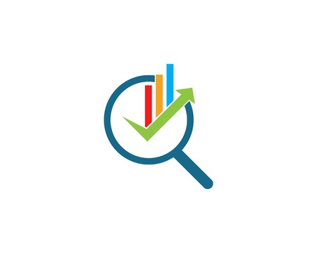 Business finance logo vectorのイラスト素材