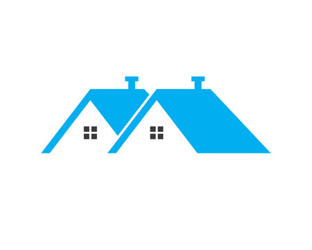 Real estate and building home logo vector templateのイラスト素材