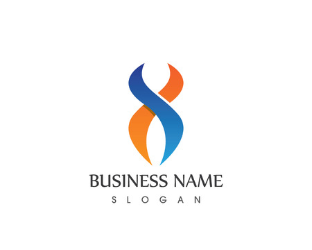 Fire flame logo design vector templateのイラスト素材