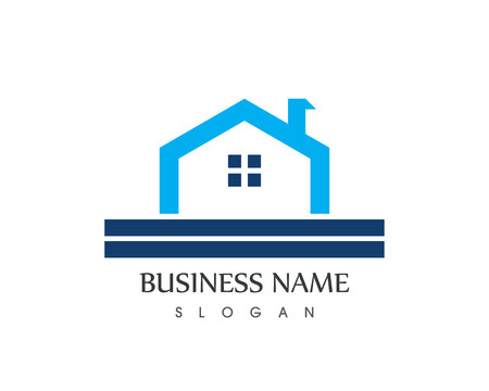 Building home logo vector templateのイラスト素材