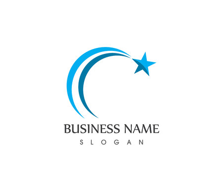 Star logo vector templateのイラスト素材