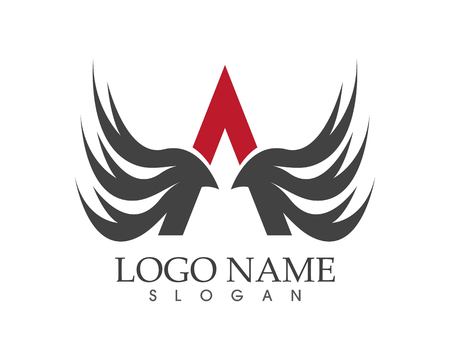 A letter logoのイラスト素材