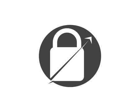 Security guard logo design vector shield templateのイラスト素材