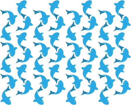 Fish Logo Templateのイラスト素材