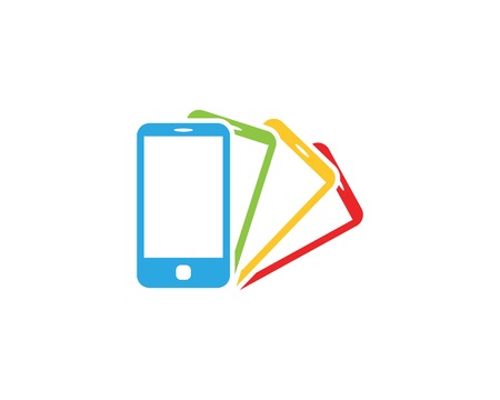 Smartphone logo vectorのイラスト素材