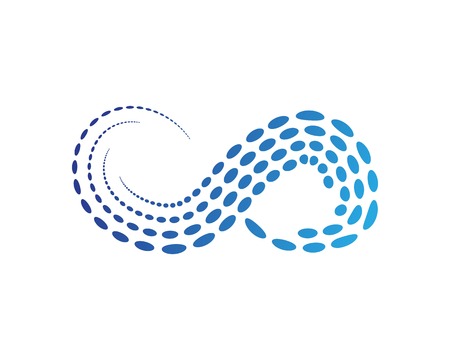 Infinity logo and symbol templateのイラスト素材