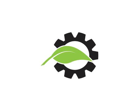 Gear logo templateのイラスト素材