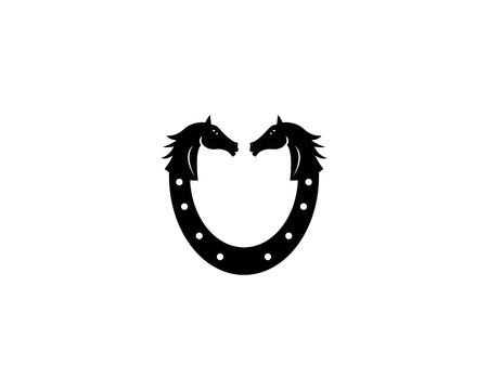Horse head icon vector illustrationのイラスト素材