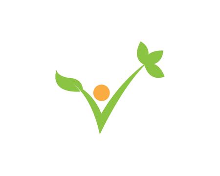 Health life logo vector illustrationのイラスト素材