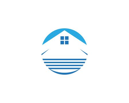Real estate logo and symbolのイラスト素材