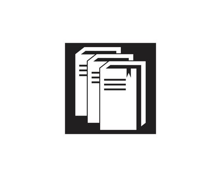 Book icon and symbol vectorのイラスト素材