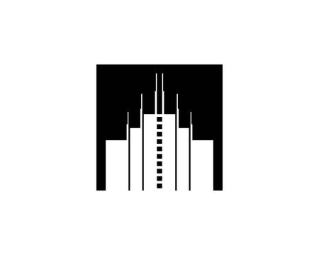 Real estate logo templateのイラスト素材