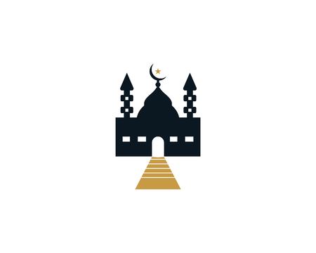 Mosque moslem icon design vector illustrationのイラスト素材