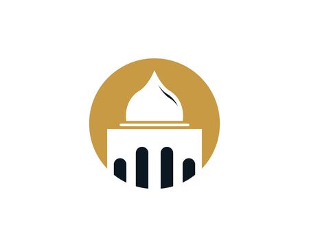 Mosque moslem icon design vector illustrationのイラスト素材