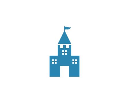 Castle icon vector illustrationのイラスト素材