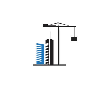Building construction logo vector templateのイラスト素材